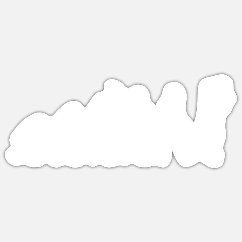 Evolution Golf - Golfeur Sticker taille S (10 x 10 cm)