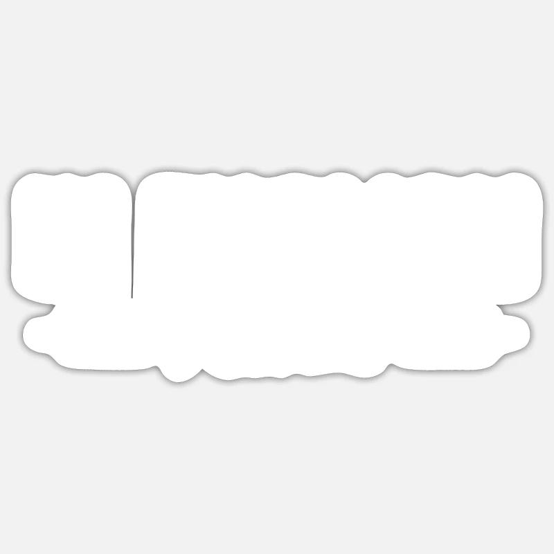 Auf Englisch bitte Lehrer Englisch Beruf Humor Sticker Größe S (10 x 10 cm)