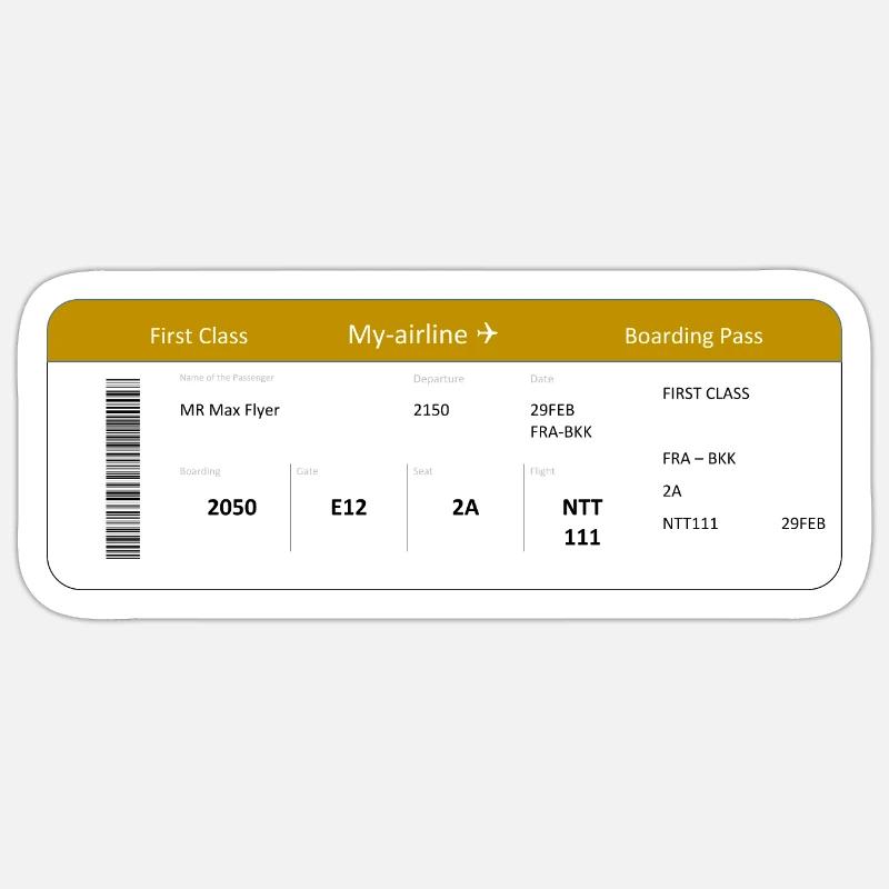 Sticker size S (10 x 10 cm) -