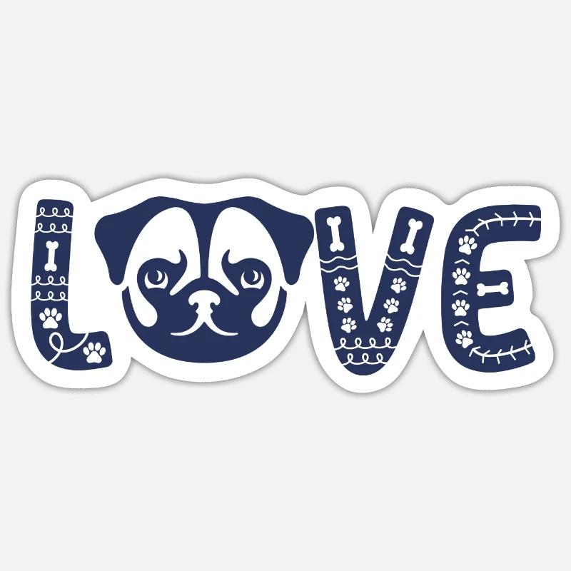 Sticker Größe S (10 x 10 cm) - 