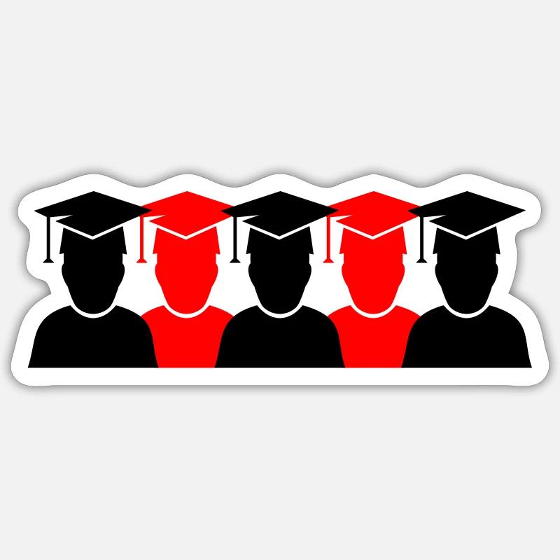 Students Diplomas 2 Sticker size S (10 x 10 cm)