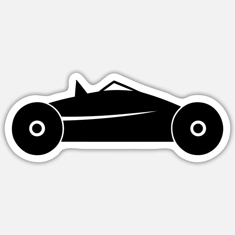 Old car Sticker size S (10 x 10 cm)