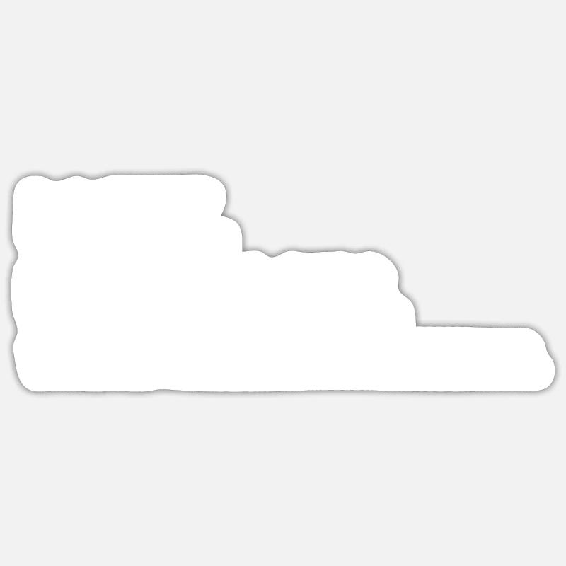 J’ai des projets. Avec mon Bouvier Bernois - Sticker taille S (10 x 10 cm) - blanc mat