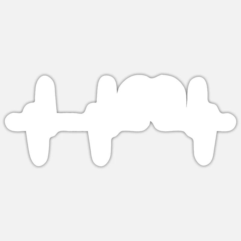 Sticker Größe S (10 x 10 cm) - 
