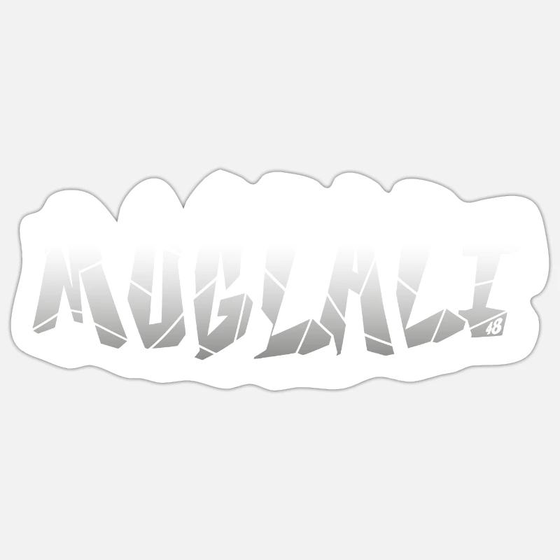 Muğlali - Sticker size S (10 x 10 cm) - white matte
