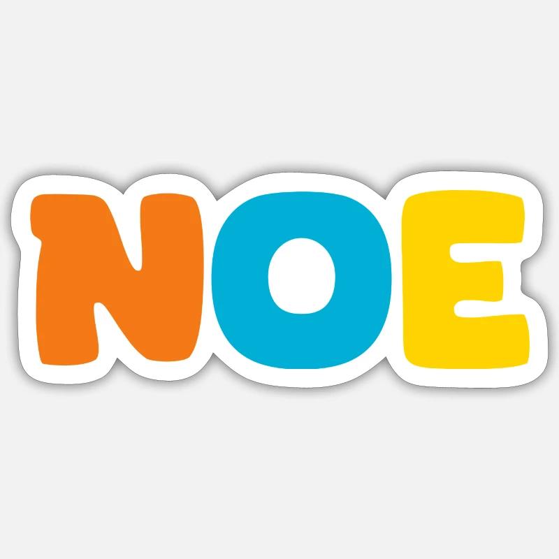 Nom - Noé Sticker taille S (10 x 10 cm)