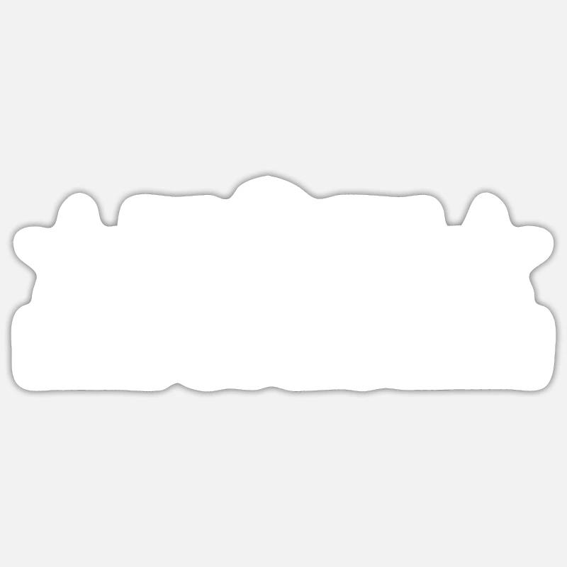 Moin - Sticker Größe S (10 x 10 cm) - Mattweiß