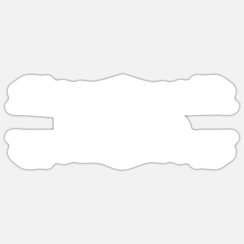 Minoo - Sticker taille S (10 x 10 cm) - blanc mat