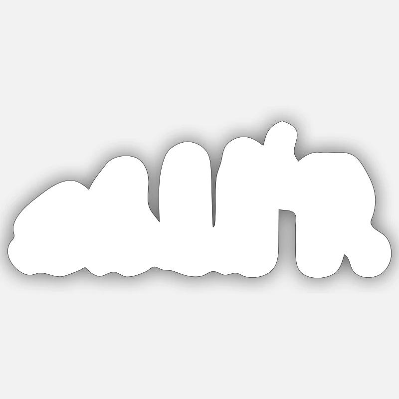 Sticker Größe S (10 x 10 cm) - 