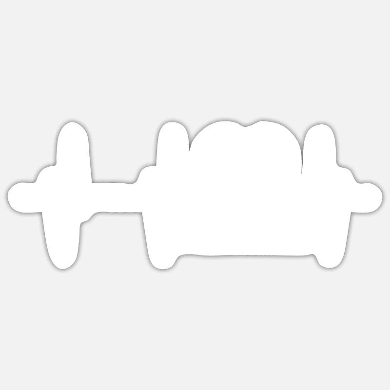 Sticker Größe S (10 x 10 cm) - 