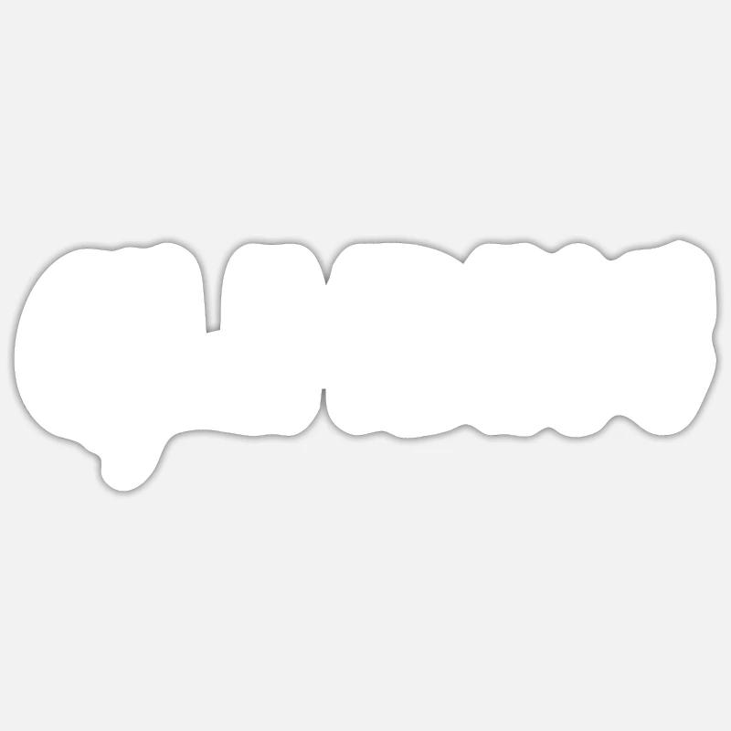Sticker Größe S (10 x 10 cm) - 