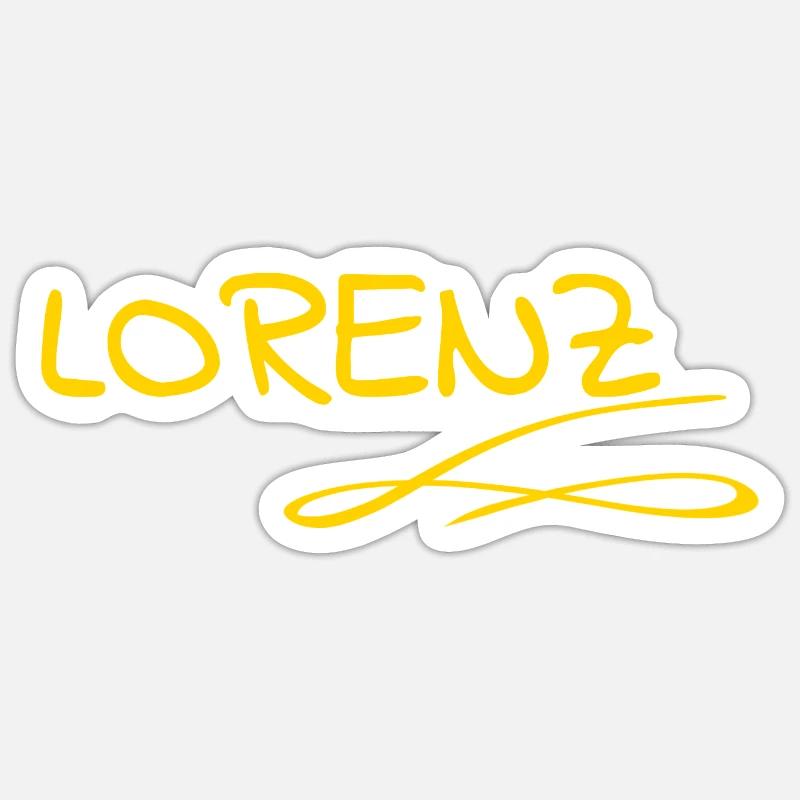 Lorenz Sticker Größe S (10 x 10 cm)