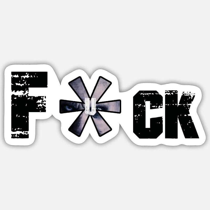 F'ck Sticker size S (10 x 10 cm)