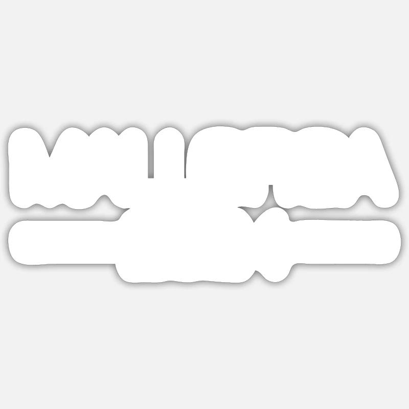 Mallorca 2024 - Sticker Größe S (10 x 10 cm) - Mattweiß