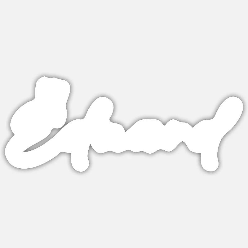 Eduard Nom avec E Nom du garçon Garçon Naissance Bébé Garçon Sticker taille S (10 x 10 cm)