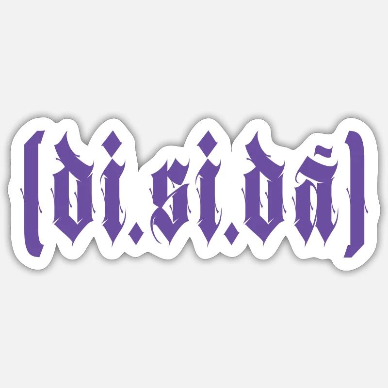 DISSIDENT B Sticker size S (10 x 10 cm)