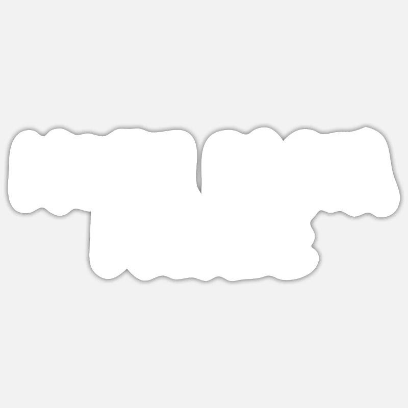 Plus de pâtes s’il vous plaît 3 Sticker taille S (10 x 10 cm)