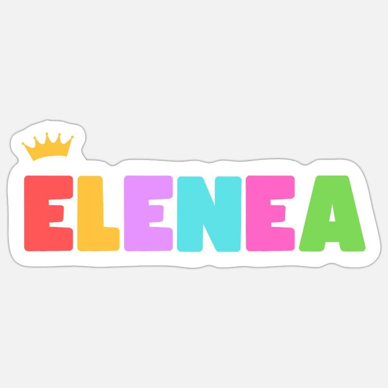 Elenea! Customizable Sticker size S (10 x 10 cm)