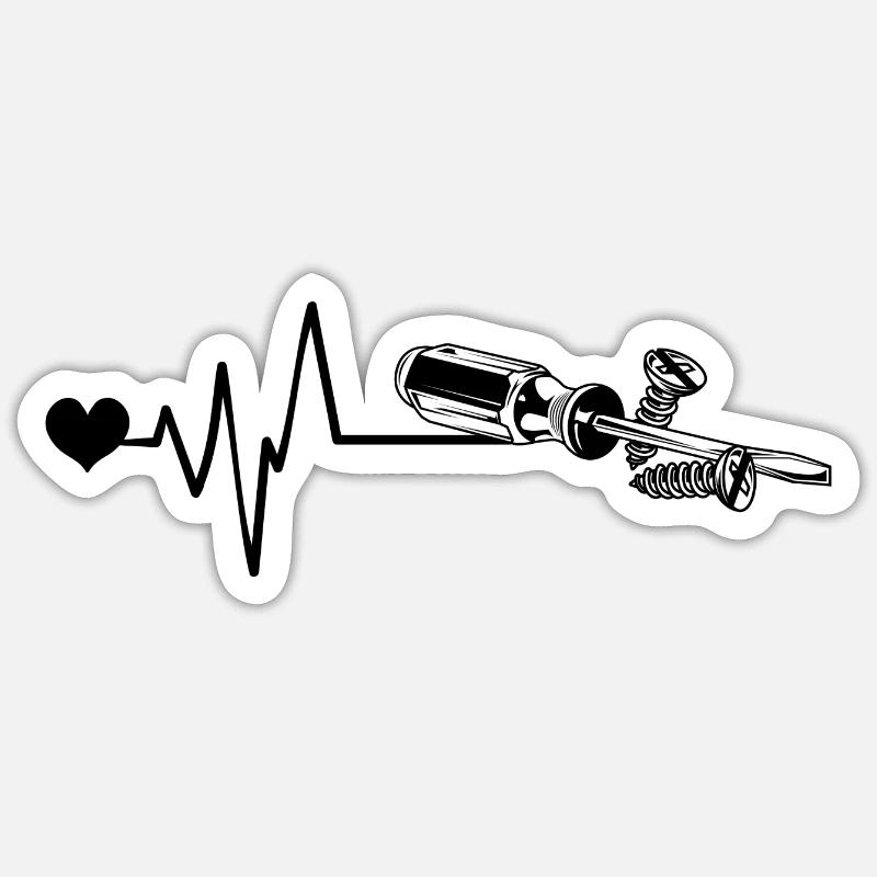 Sticker taille S (10 x 10 cm) - 