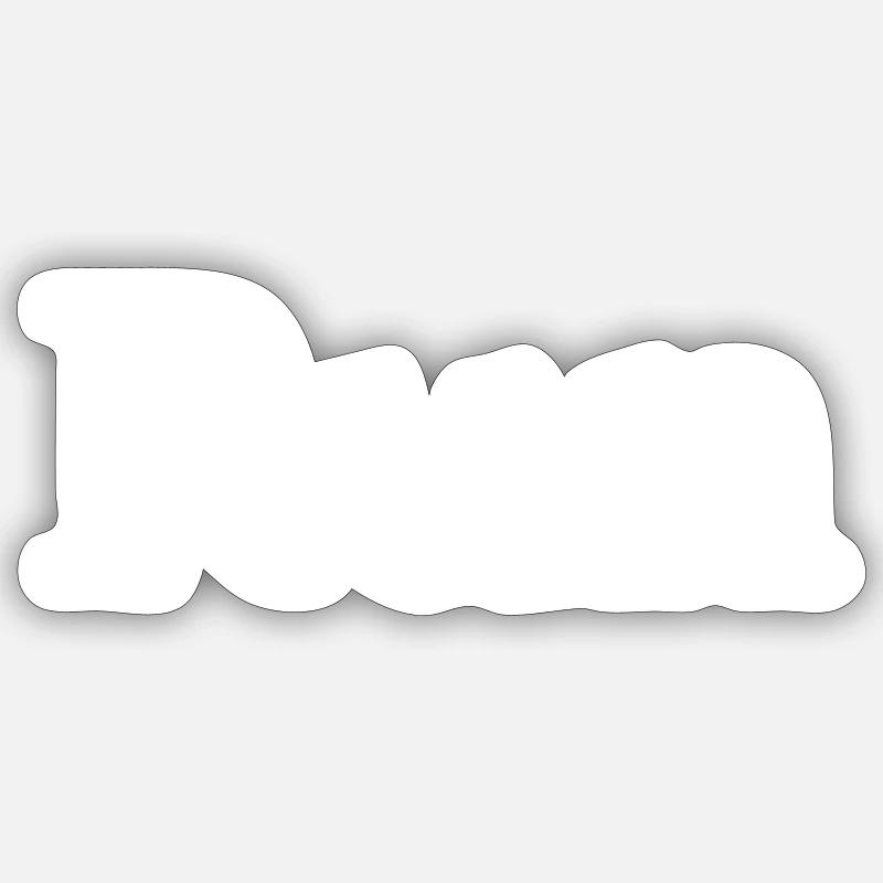 Run Sticker size S (10 x 10 cm)