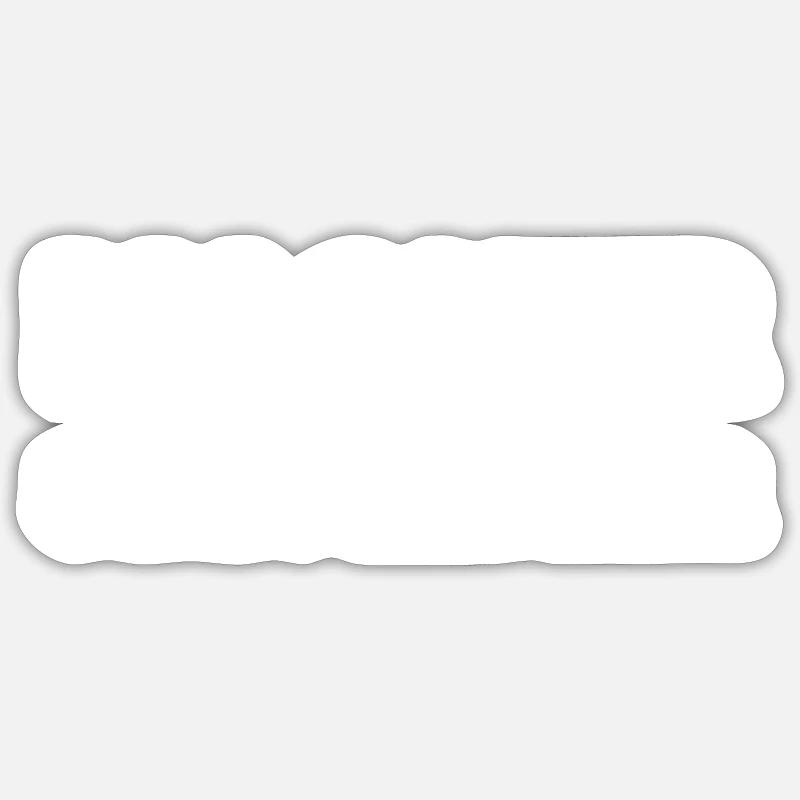 Macher statt Redner - Sticker Größe S (10 x 10 cm) - Mattweiß