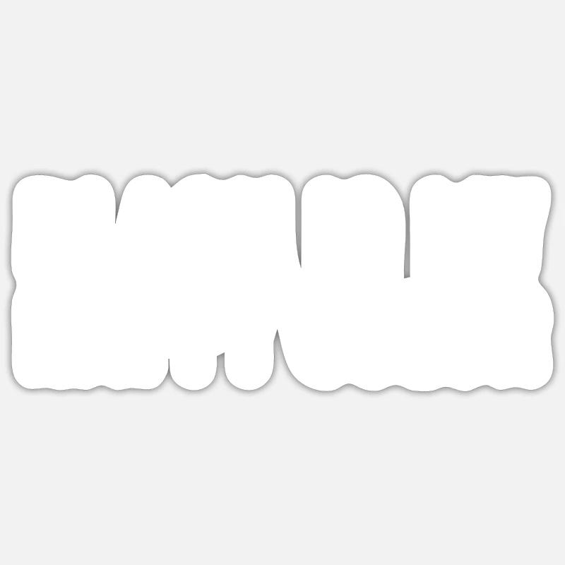 Schwarz ist meine glückliche Farbe Sticker Größe S (10 x 10 cm)