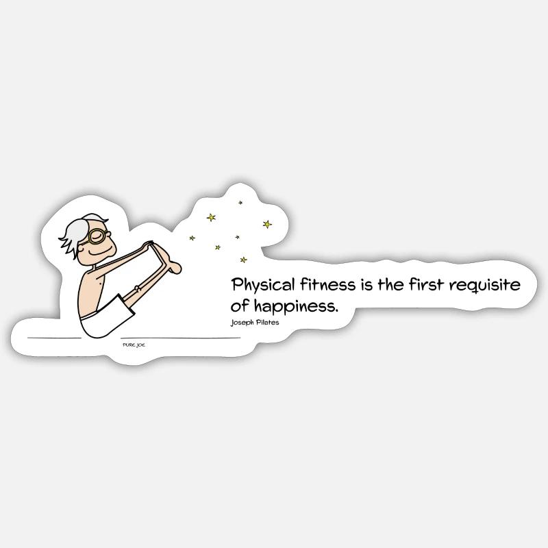 Condition physique Sticker taille S (10 x 10 cm)