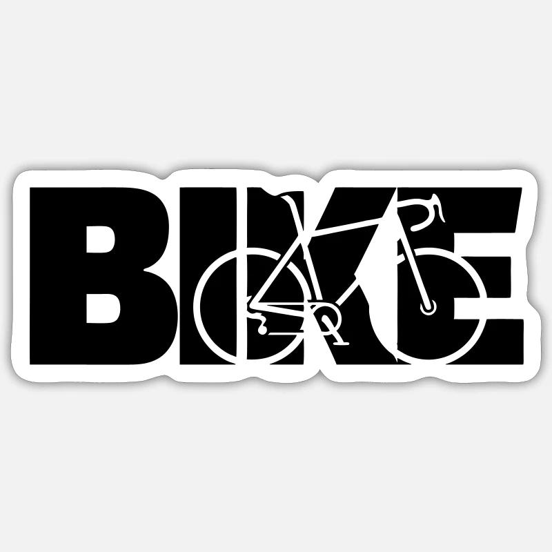 Vélo de course Sticker taille S (10 x 10 cm)
