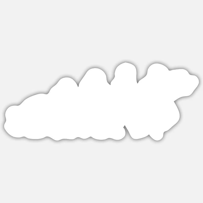 Karate Evolution - Sticker size S (10 x 10 cm) - white matte