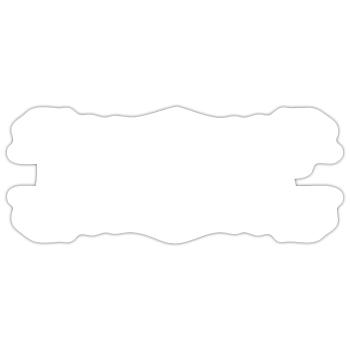 Hubert as a name - Sticker size S (10 x 10 cm) - white matte - Front