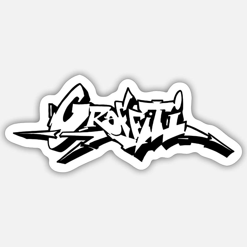 Graffiti Wildstyle Sticker size S (10 x 10 cm)
