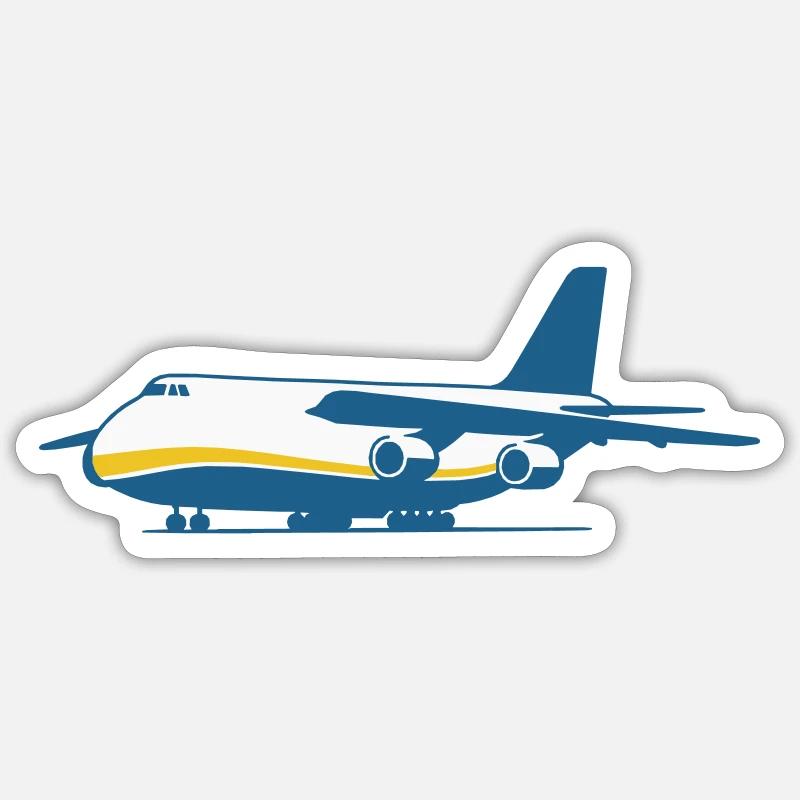 Ukraine Cargo Machine Sticker size S (10 x 10 cm)