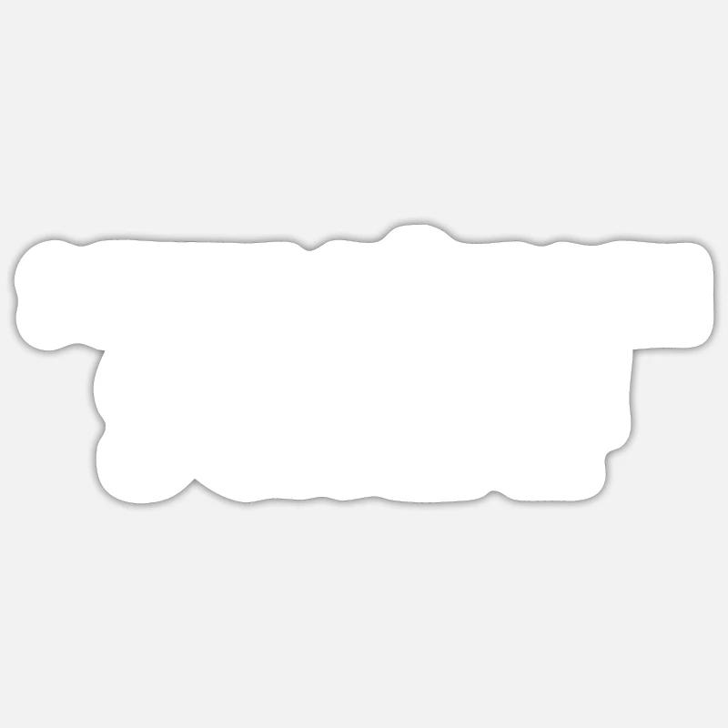 Schule Stört Den Schlaf - Sticker Größe S (10 x 10 cm) - Mattweiß
