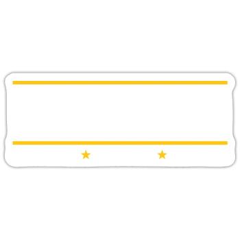 Florian - Sticker size S (10 x 10 cm) - white matte - Front