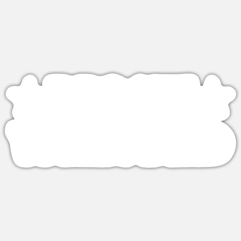 Most Wanted - Sticker size S (10 x 10 cm) - white matte