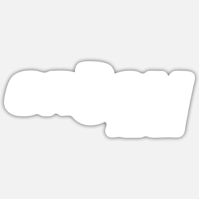 Team Groom Monkey Funny - Sticker size S (10 x 10 cm) - white matte