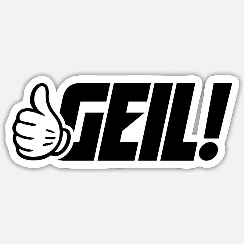 Sticker Größe S (10 x 10 cm) - 