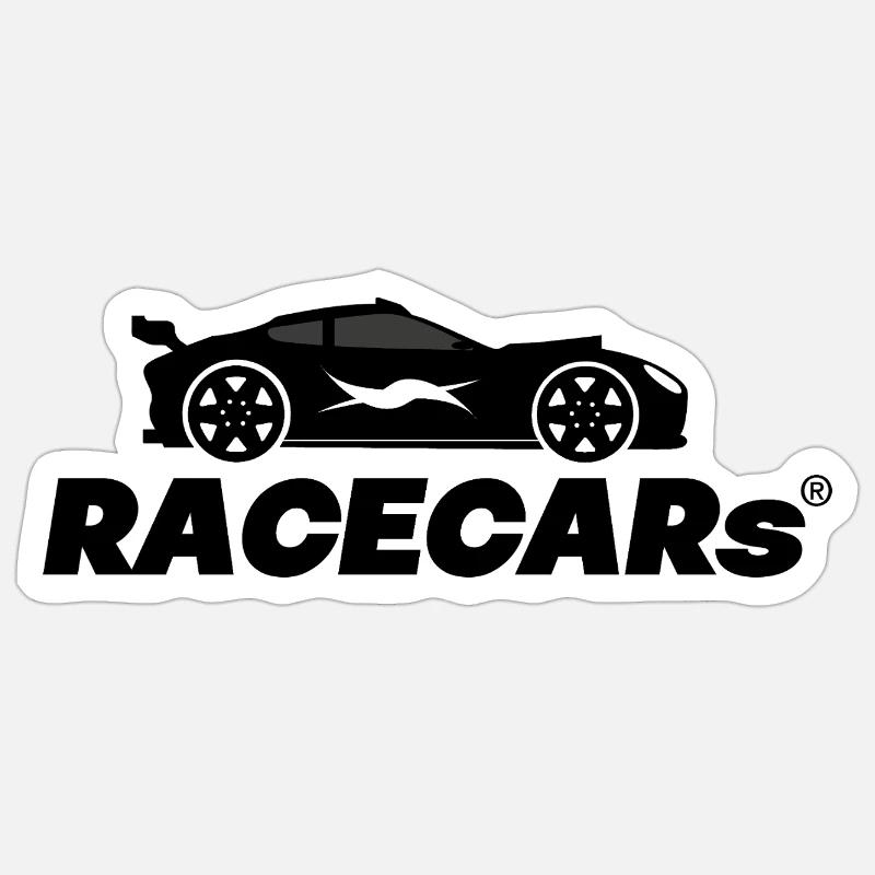 conception de voitures de course / conception de réglage automatique Sticker taille S (10 x 10 cm)