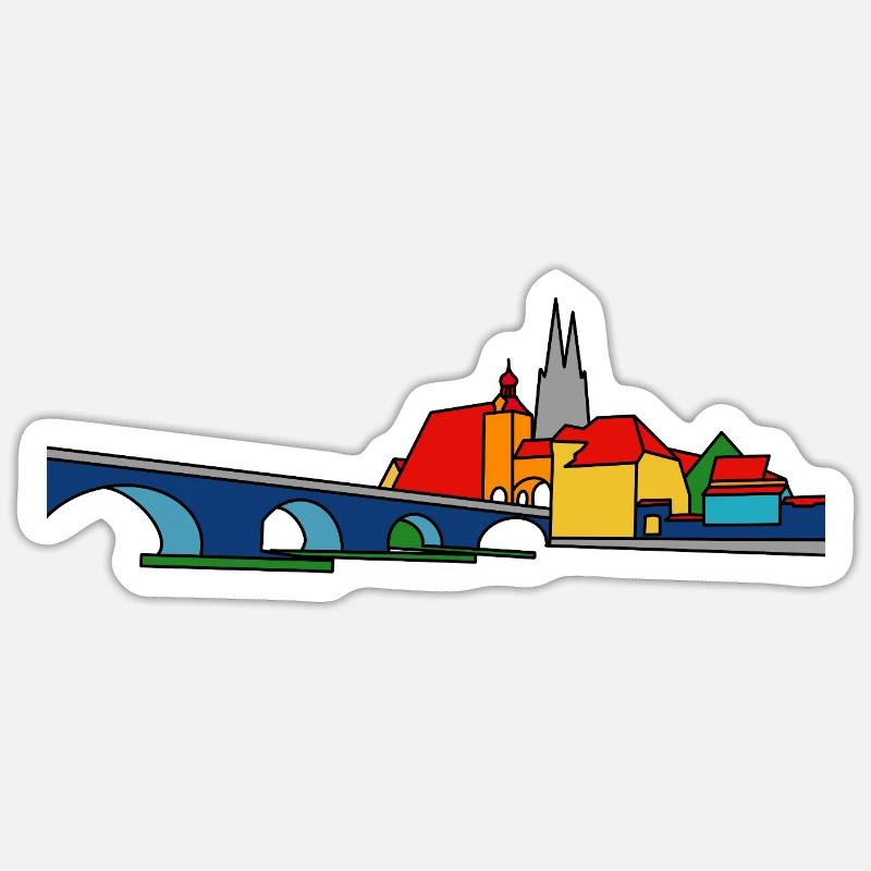Sticker Größe S (10 x 10 cm) - 