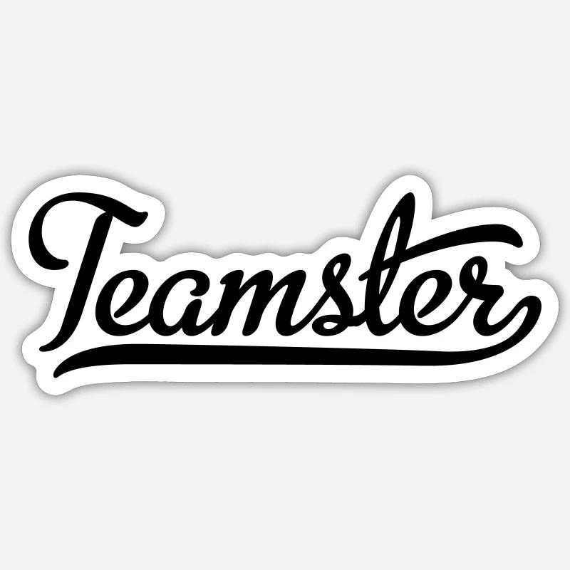 Teamster Sticker Größe S (10 x 10 cm)