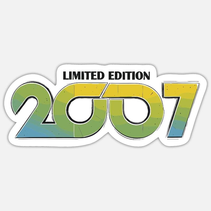 2007 Limitierte Edition Camo Gradient Sticker Größe S (10 x 10 cm)