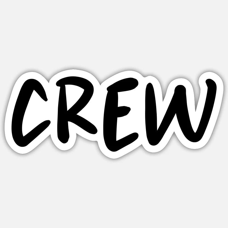 équipage Sticker taille S (10 x 10 cm)