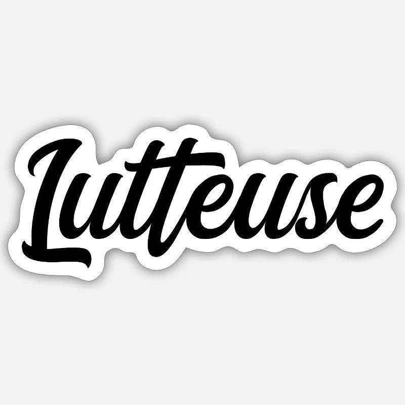 Ringer - Sticker Größe S (10 x 10 cm) - Mattweiß