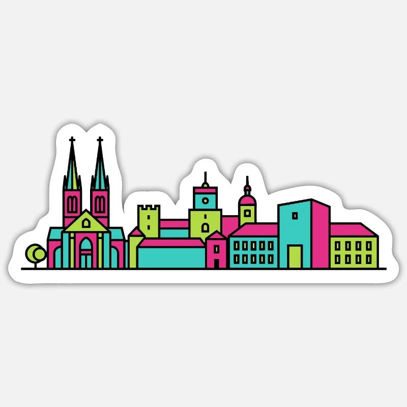 Sticker Größe S (10 x 10 cm) - 