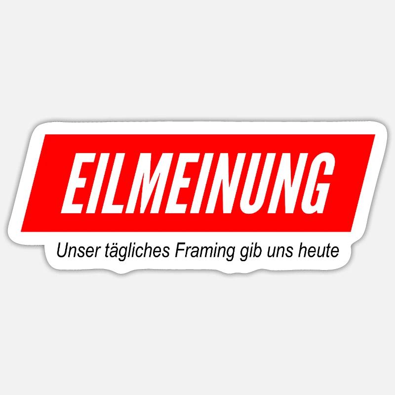 Sticker Größe S (10 x 10 cm) - 