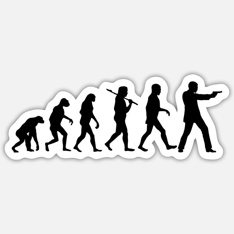 Bond Evolution Sticker taille S (10 x 10 cm)
