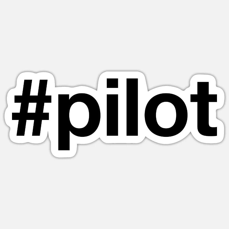 PILOT Sticker size S (10 x 10 cm)