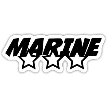 Seemann / Boot / Marine / Meer / Fischer - Sticker Größe S (10 x 10 cm) - Mattweiß - Vorne