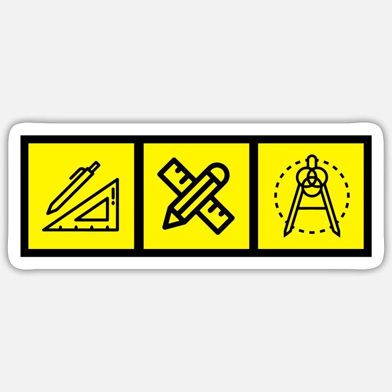 Sticker size S (10 x 10 cm) - 