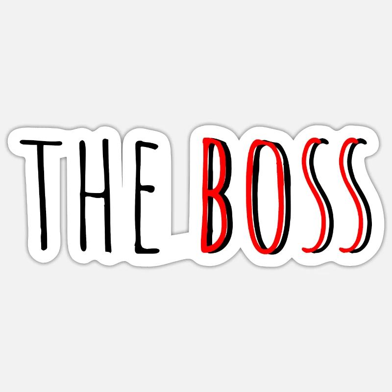 Design Bouffon Expression Profesionnelle Sticker taille S (10 x 10 cm)